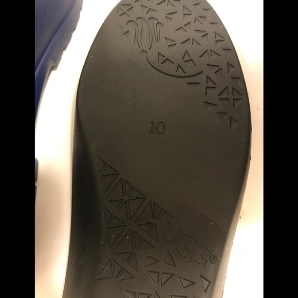 UGG Sienna Matte Rain Boots: Navy 10 - Picture 5 of 15